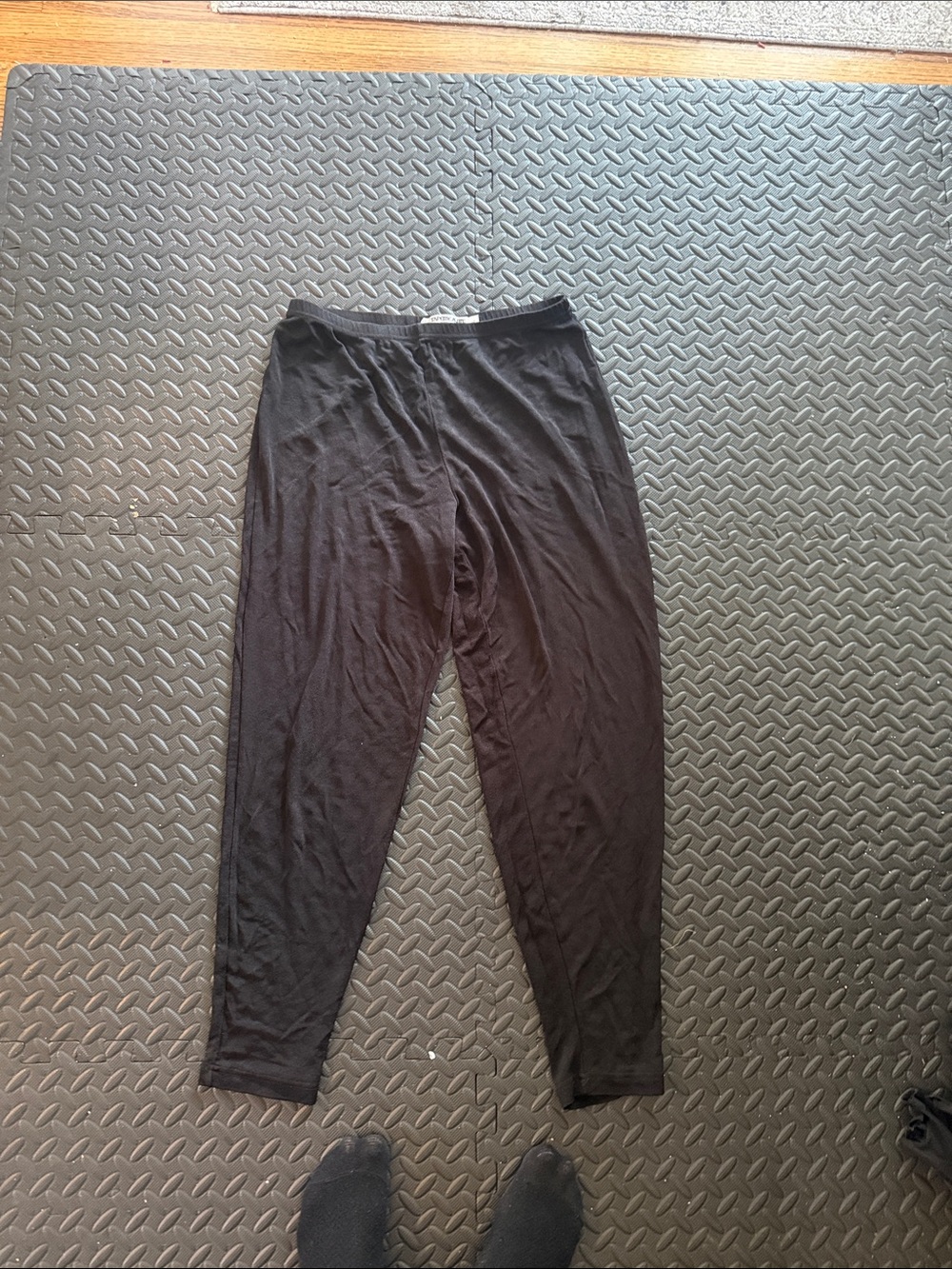 Women's Black Stretch Leggings - Classic Everyday Fit